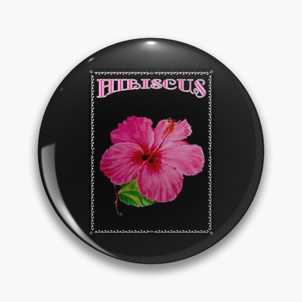 Item preview, Hibiscus Label designed and sold by PaintedbyCarol.