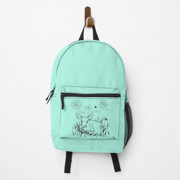 Item preview, Fallow Baby Deer Line Art designed and sold by CJAura by Claire Jane Johnson.
