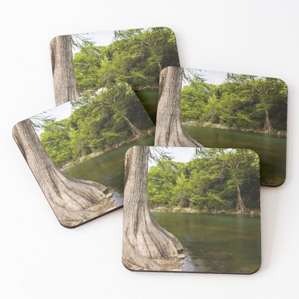 Item preview, A peaceful stretch of the Guadalupe River north of New Braunfels in Comal County, Texas designed and sold by OrcaNature.