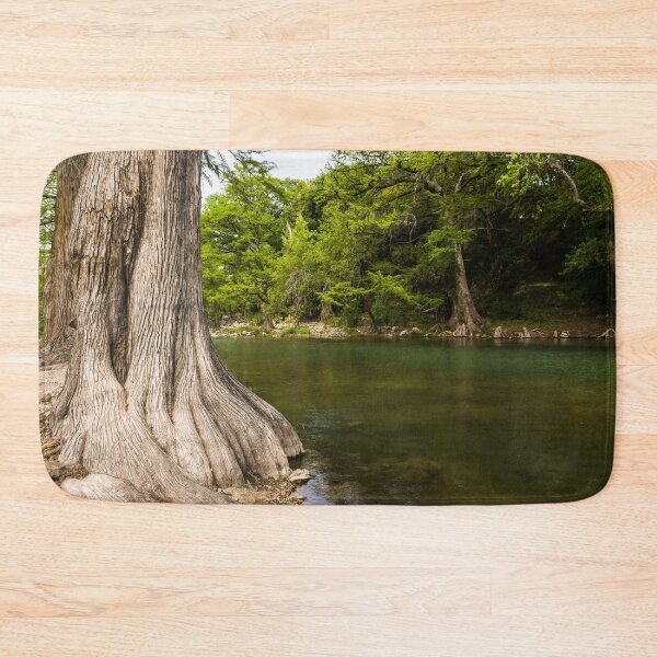 Item preview, A peaceful stretch of the Guadalupe River north of New Braunfels in Comal County, Texas designed and sold by OrcaNature.