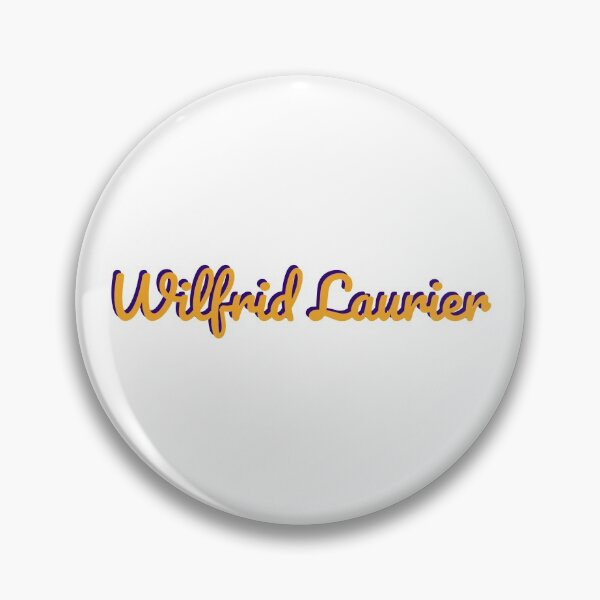 Item preview, Wilfrid Laurier University Yellow + Purple Two-Tone Logo designed and sold by Everyday Designs.