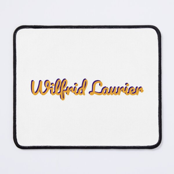 Item preview, Wilfrid Laurier University Yellow + Purple Two-Tone Logo designed and sold by Everyday Designs.