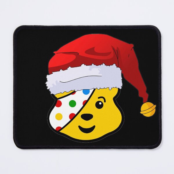 Item preview, Pudsey Bear Santa Claus - Fluffy Bear Christmas Gift designed and sold by paulocampos.