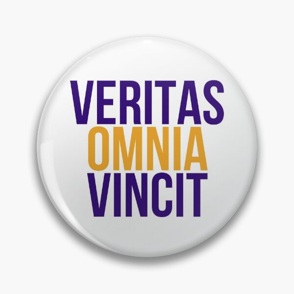 Item preview, Wilfrid Laurier University Motto Veritas Omnia Vincit / Truth Conquers All Golden Hawk designed and sold by Everyday Designs.