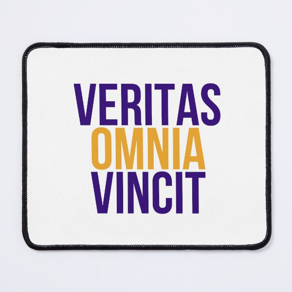 Item preview, Wilfrid Laurier University Motto Veritas Omnia Vincit / Truth Conquers All Golden Hawk designed and sold by Everyday Designs.
