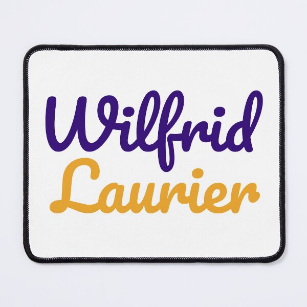 Item preview, Wilfrid Laurier University Cursive Logo designed and sold by Everyday Designs.