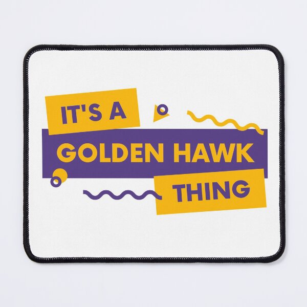Item preview, Wilfrid Laurier University Golden Hawk Yellow + Purple "It's a Golden Hawk Thing" Logo designed and sold by Everyday Designs.