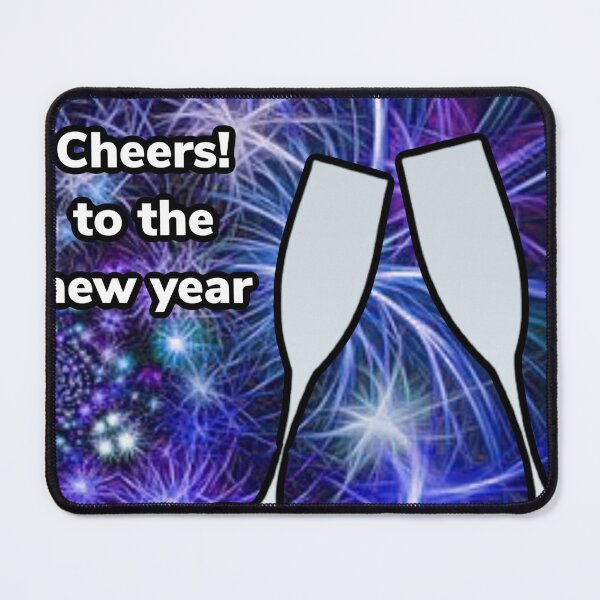 Item preview, Digital print with blue and purple fireworks and new years eve theme designed and sold by BJG1966.