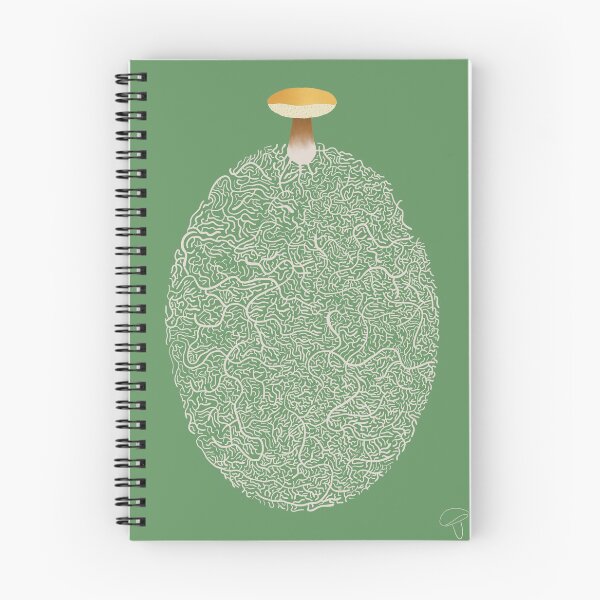 Item preview, Mycelium Maze - Bolete (Print Version) designed and sold by summersveil.