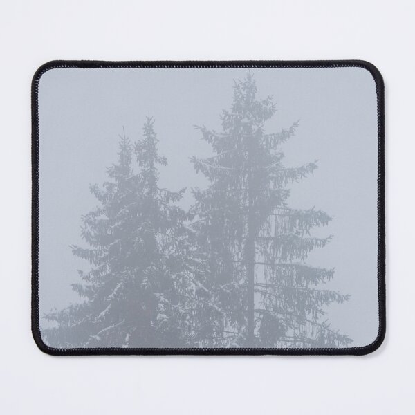 Item preview, Trees with snow in the fog designed and sold by Lexpixelart.