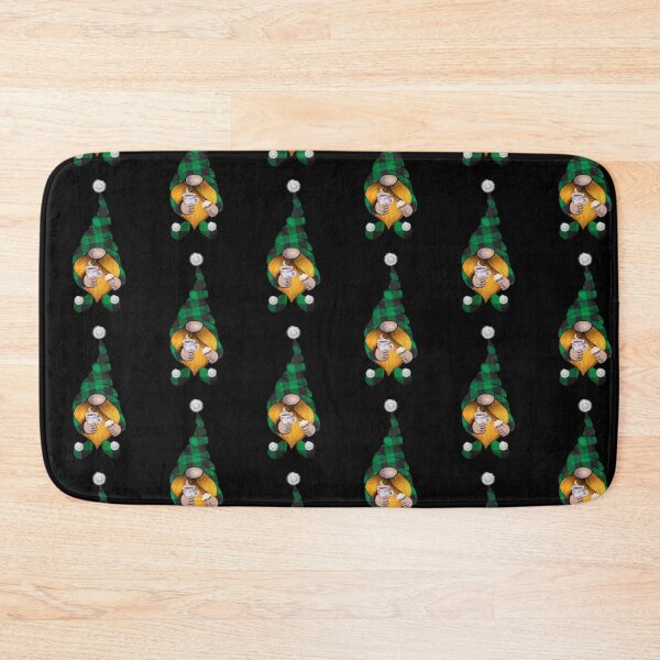Item preview, Cute Funny Christmas Gnome Buffalo Plaid With Coffee Cup Artwork designed and sold by BuddyBoots.