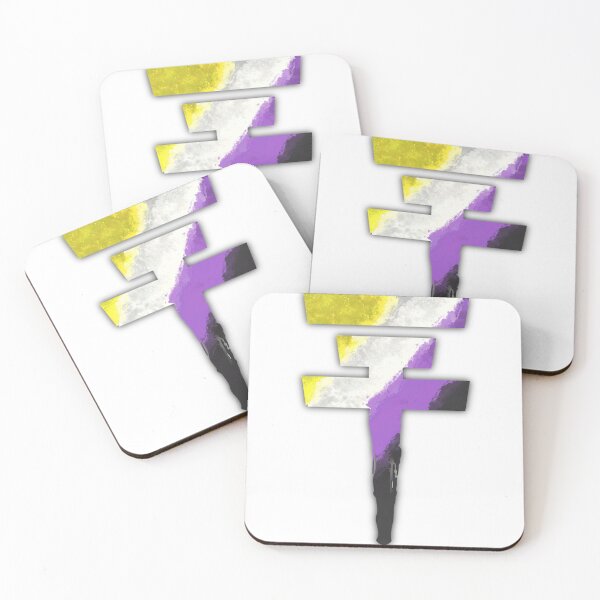 Item preview, Tokio Hotel nonbinary pride designed and sold by hetookmetanzen.