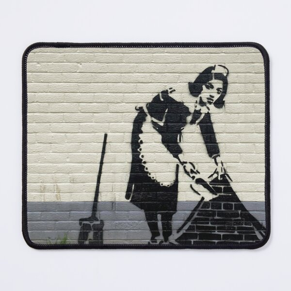 Item preview, Banksy - 'Sweeping' designed and sold by Mister Whippy's World of Wonders.
