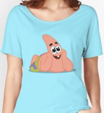 Camiseta ancha para mujer Patricio Estrella