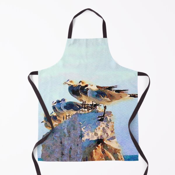 Item preview, Seagulls perched on a crumbling pier designed and sold by cbankgood.