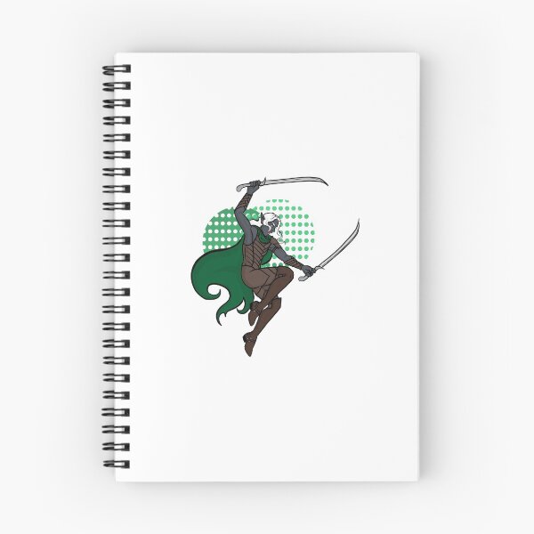 Artikelvorschau, Springende Drizzt-Pop-Art-Kreise entworfen und verkauft von G Draws.