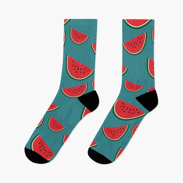 Item preview, Delicious Cut Wedges Red Watermelons Seamless Pattern designed and sold by 108dragons.
