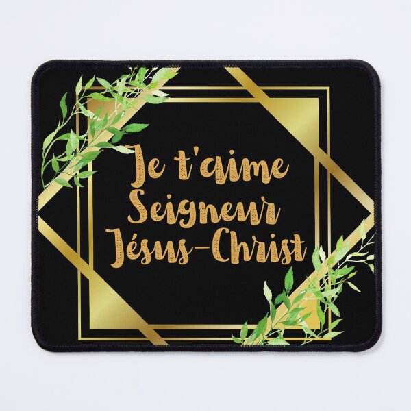 Item preview, I love you Lord Jesus Christ. designed and sold by ParolesdeVie.