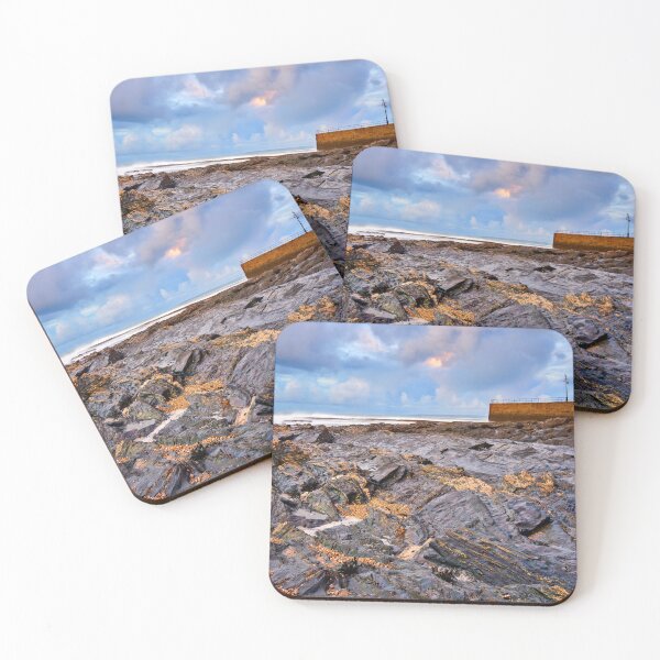 Item preview, Sunrise over the Celtic Sea from Porthleven beach designed and sold by VnGphoto.