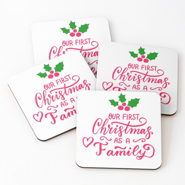 Item preview, Our First Christmas as a Family Funny Family Xmas T-Shirt designed and sold by mohalaz.