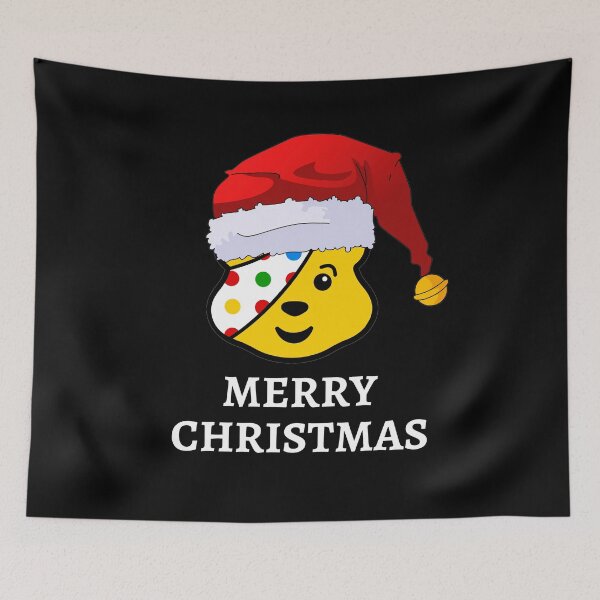 Item preview, Pudsey Bear Merry Christmas -  Fluffy Bear Christmas Gift designed and sold by paulocampos.
