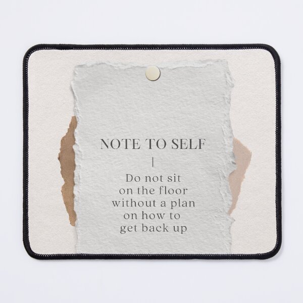 Item preview, Note To Self designed and sold by incaseucall.