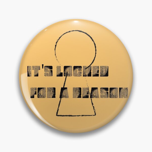 Item preview, It's locked for a reason Classic, Funny words designed and sold by aydidi.