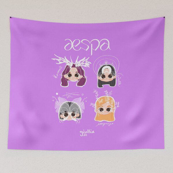 Item preview, Chibi aespa fanart designed and sold by liajung.
