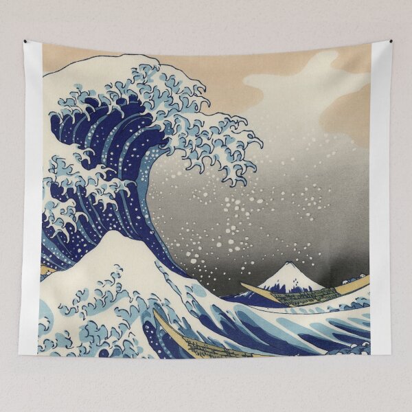 Item preview, Under The Wave Off Kanagawa - The Great Wave designed and sold by drawing-valley.