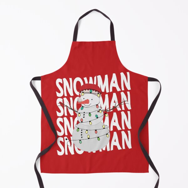 Item preview, Snowman Wrapped in Christmas Lights designed and sold by RicaGraphic.