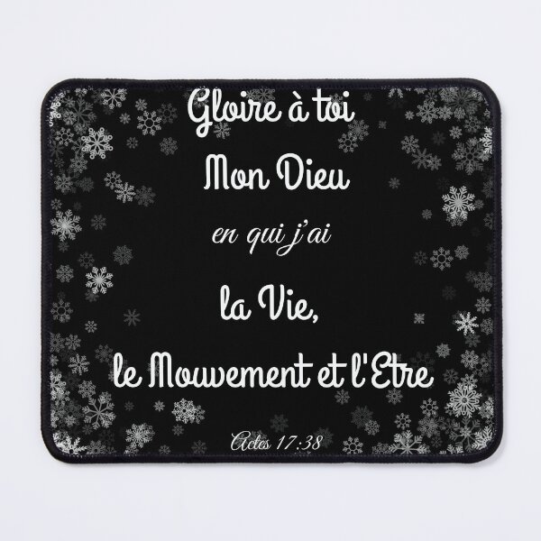 Item preview, Acts 17.38: Glory to you My God in whom I have life, movement and being! designed and sold by ParolesdeVie.