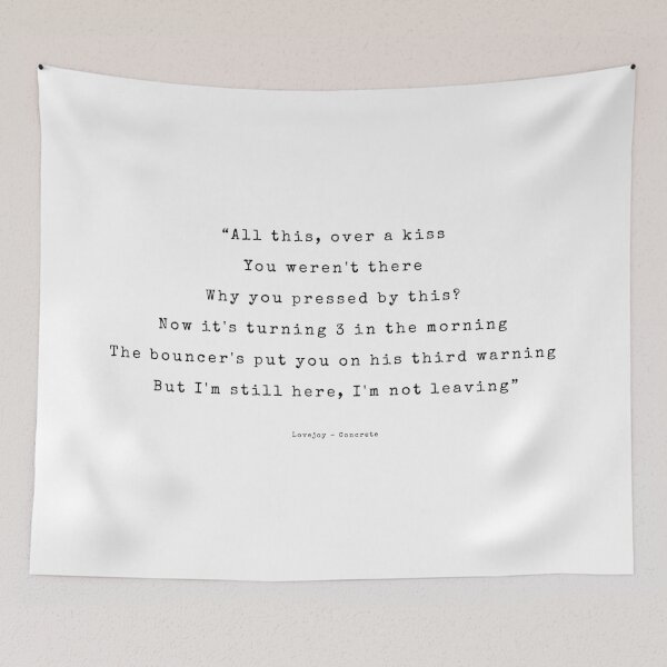 Item preview, Lovejoy - Concrete (quote) designed and sold by annaspoljar.