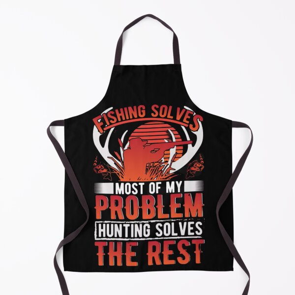 Item preview, Fishing Solves Most Of My Problems Hunting Solves The Rest classic T-Shirt designed and sold by NIKENchop.