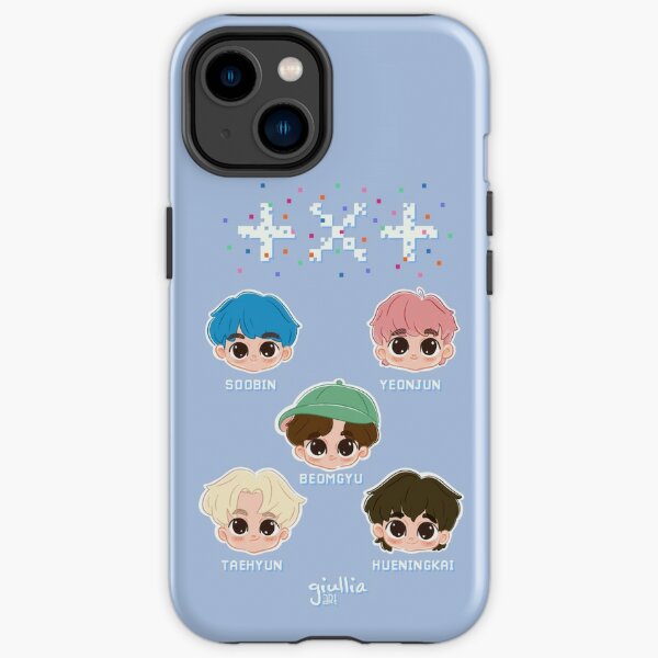 Chibi TXT Blue Hour fanart iPhone Case