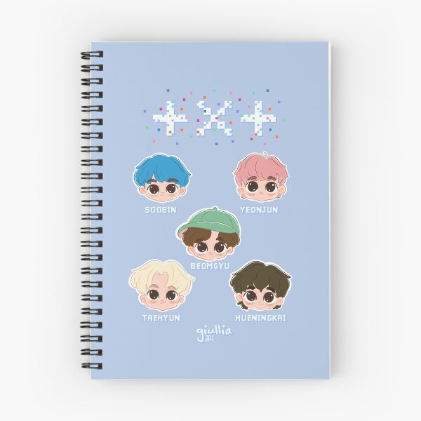 Item preview, Chibi TXT Blue Hour fanart designed and sold by liajung.