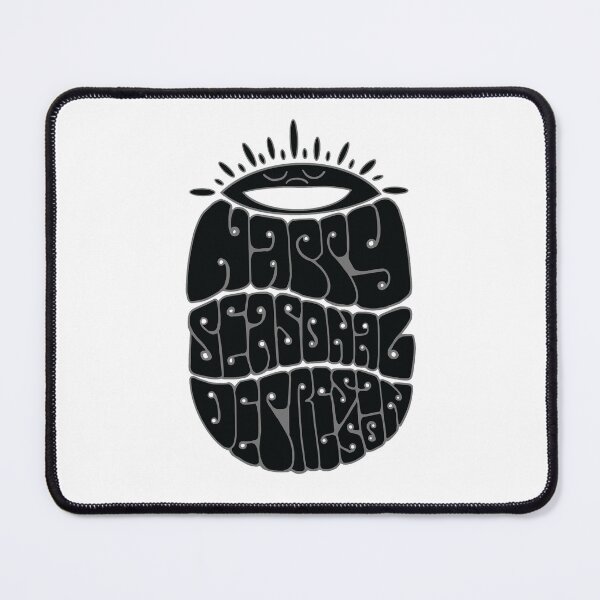 Item preview, Happy Seasonal Depression - black designed and sold by REFCreative.