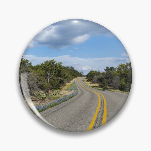 Item preview, Road through the Texas Hill Country near Burnet designed and sold by OrcaNature.
