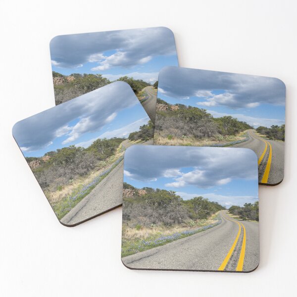 Item preview, Road through the Texas Hill Country near Burnet designed and sold by OrcaNature.