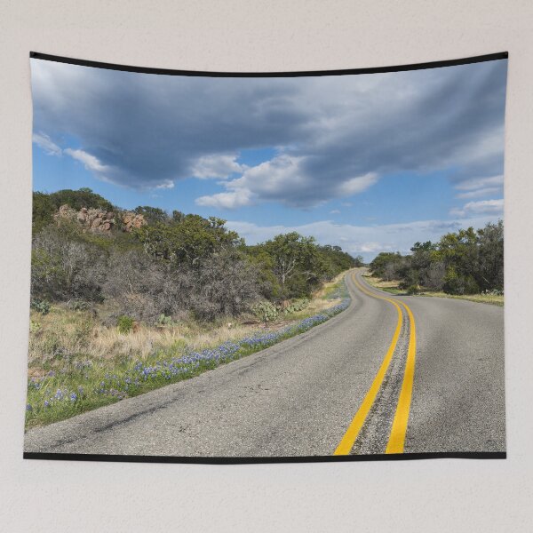 Item preview, Road through the Texas Hill Country near Burnet designed and sold by OrcaNature.