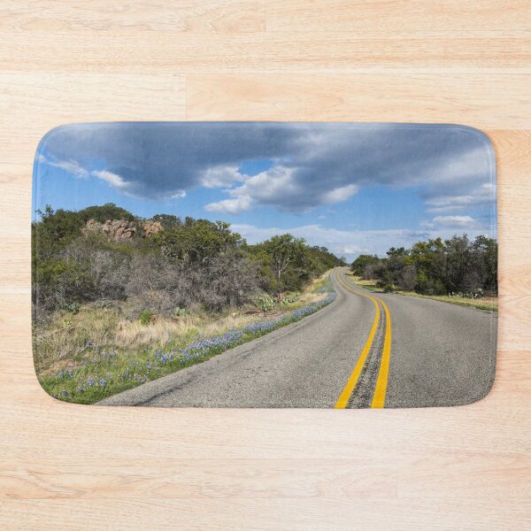 Item preview, Road through the Texas Hill Country near Burnet designed and sold by OrcaNature.