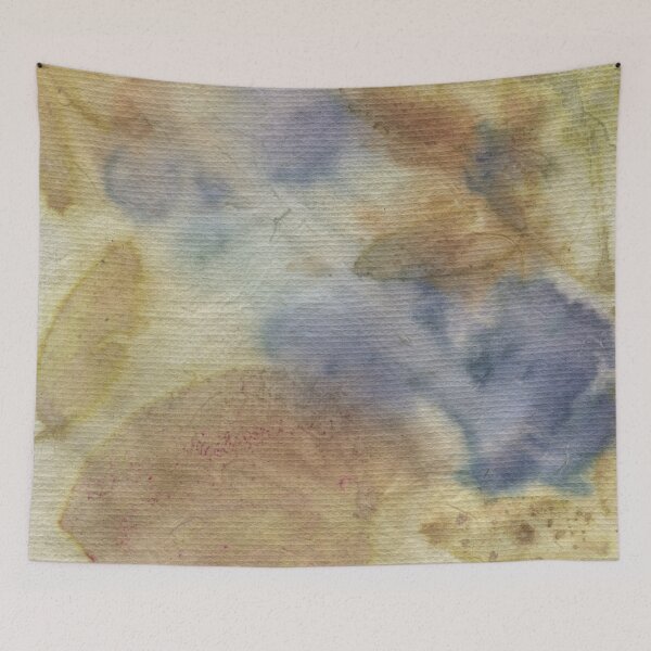 Item preview, Ecoprint of Stocks and Leaves on Paper - One designed and sold by LymphomaLass.
