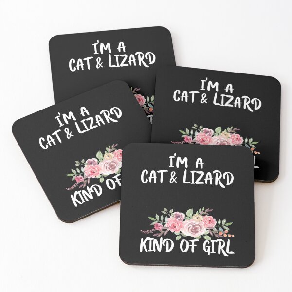 Item preview, I Am Cat & Lizard Kind Of Girl Paws designed and sold by StrongShirts.