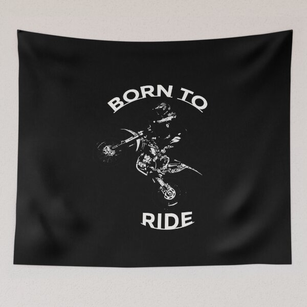 Item preview, Born to Ride - Motocross Rider designed and sold by NaturePrints.