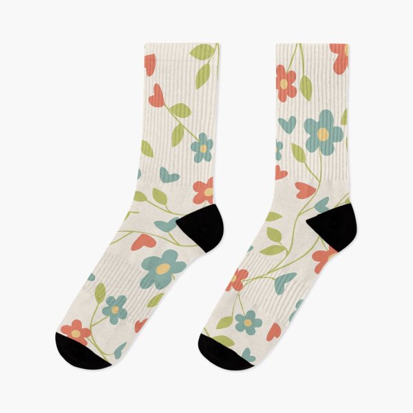 Item preview, Cute Floral Illustration Pattern designed and sold by royalblewitup.