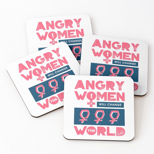 Item preview,  Angry Women Will Change The World designed and sold by funpix-shop.