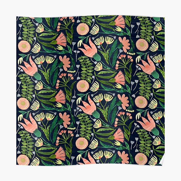 Floral Garden Poster