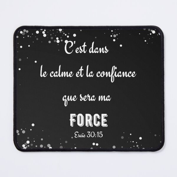 Item preview, Isaiah 30:15: In peace and trust will my strength be! designed and sold by ParolesdeVie.