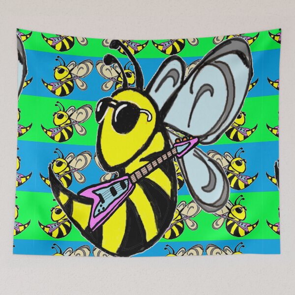 Item preview, Bass,bee,honey,rock,bees by LowEndGraphics designed and sold by LowEndGraphics.