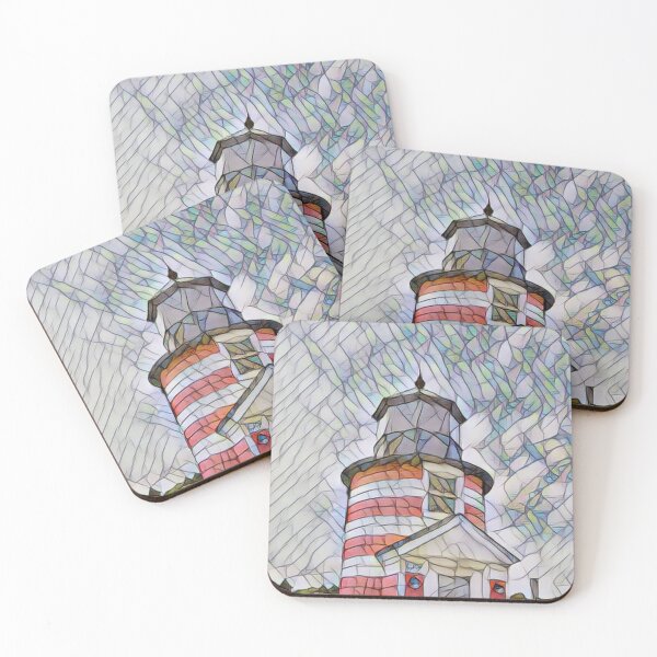 Item preview, Lighthouse Stained Glass Style designed and sold by AnAwkwardOtter.