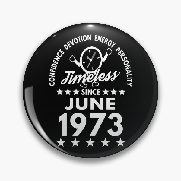 Item preview, June Birthday Timeless Person -1973 - White Text designed and sold by MoonsmileProd.